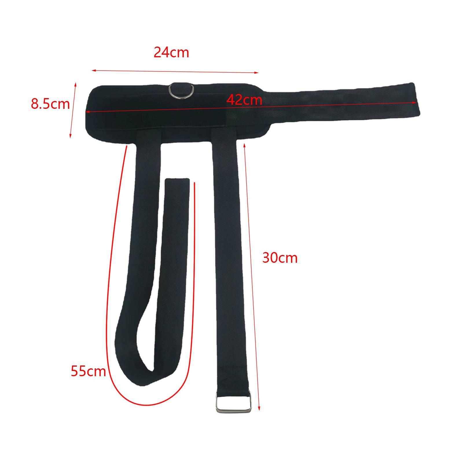 Dumbbell Ankle Strap Ankle Weights Straps Portable Fittings Dumbbell Attachment Sturdy Tibialis Trainer Ankle Cuffs for Fitness Bodybuilding