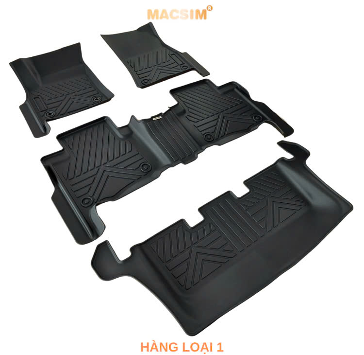 Thảm lót sàn 1 lớp sd3 Toyota Fortuner 2017- nay / Toyota Innova 2017- nay Nhãn hiệu Macsim