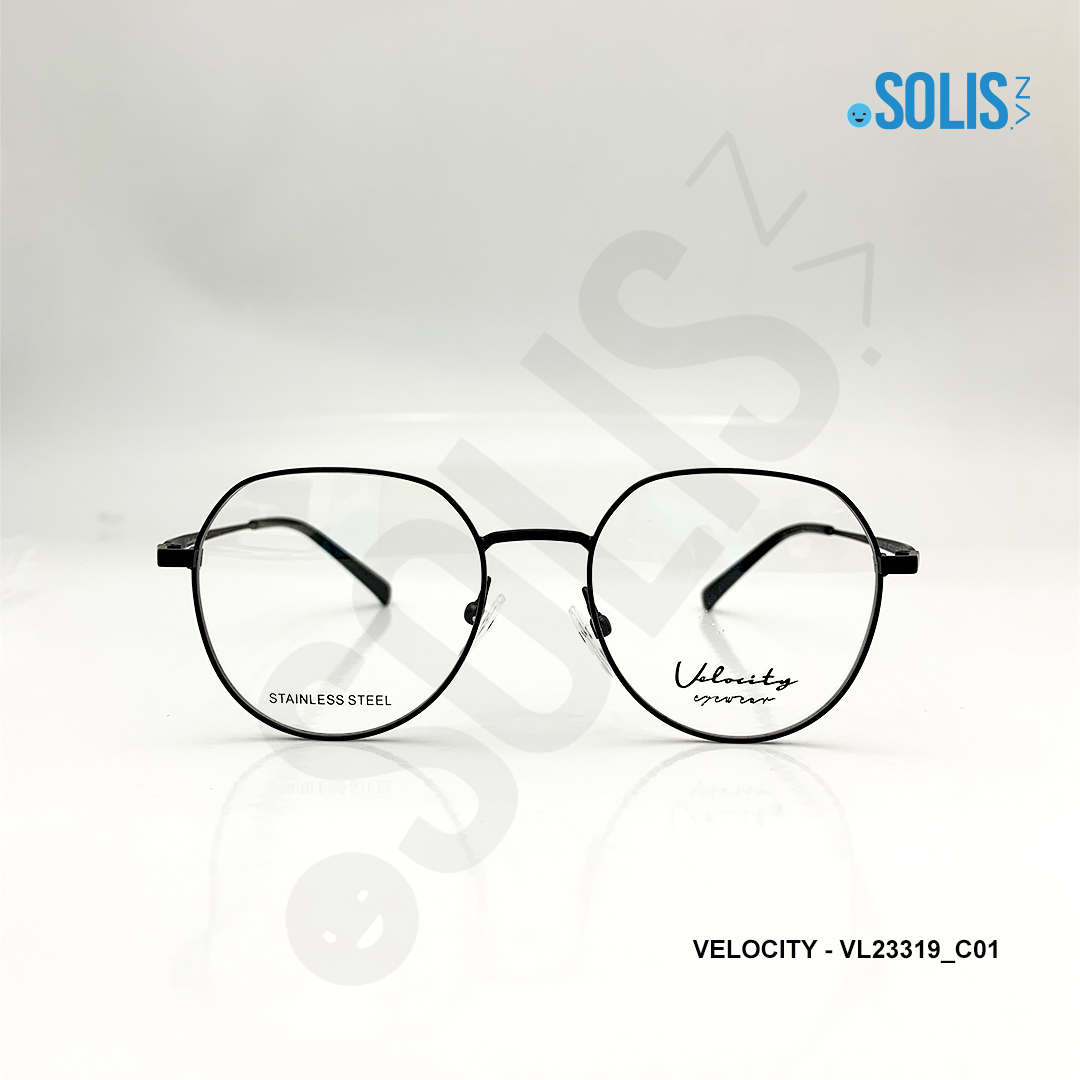 Gọng kính KL hiệu Velocity VL23319 - KÍNH KIM LOẠI HIỆU VELOCITY VL23319 KÍCH THƯỚC 47-17-142
