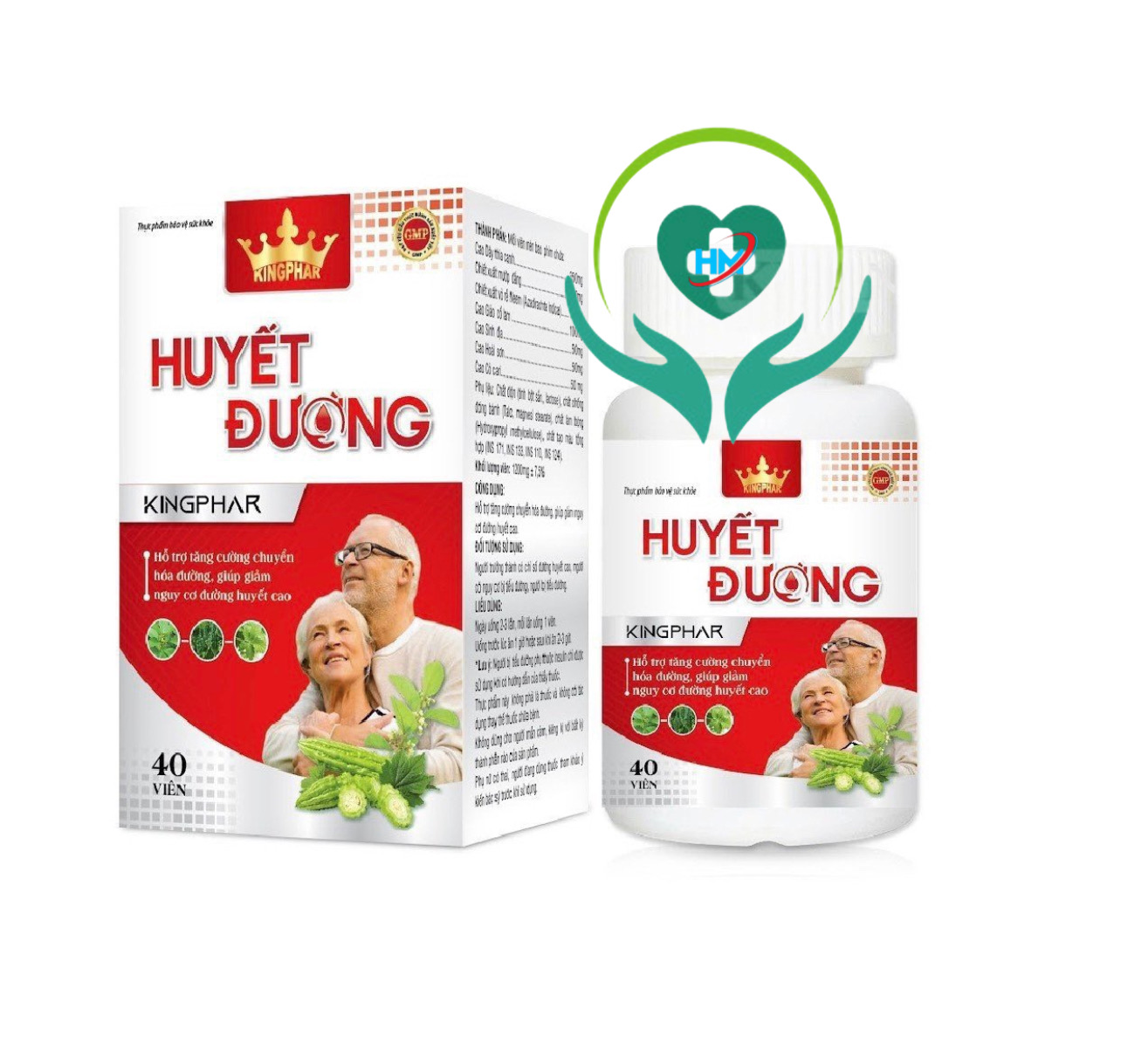 Viên uống tiểu đường Huyết Đường Kingphar- ổn định đường huyết  , Kiểm Soát, Ngăn Biến Chứng Tiểu Đường