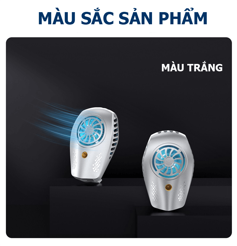 Đế tản nhiệt điện thoại K3 làm lạnh bán dẫn có đèn LED siêu đẹp tốc độ quạt 7000 vòng/ phút - giao màu ngẫu nhiên