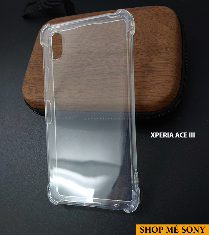 Ốp lưng trong suốt TPU chống sốc cho Xperia ACE II / ACE III