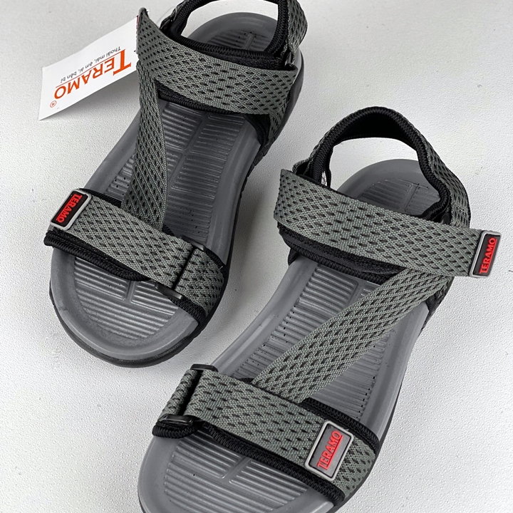 Giày sandal, dép sandal nam Teramo đế cao su nguyên chất, siêu nhẹ, quai dù chắc chắn, đế có rãnh chống trượt an toàn, TRM HỌA TIẾT 3 quai