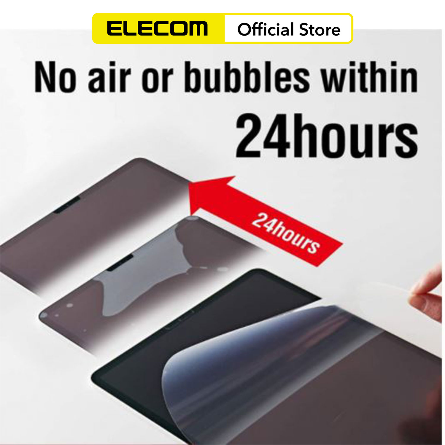 Miếng dán màn hình cho Ipad Air 10.5 inches Elecom TB-A19PB105-W Hàng chính hãng - Bảo hành 12 tháng