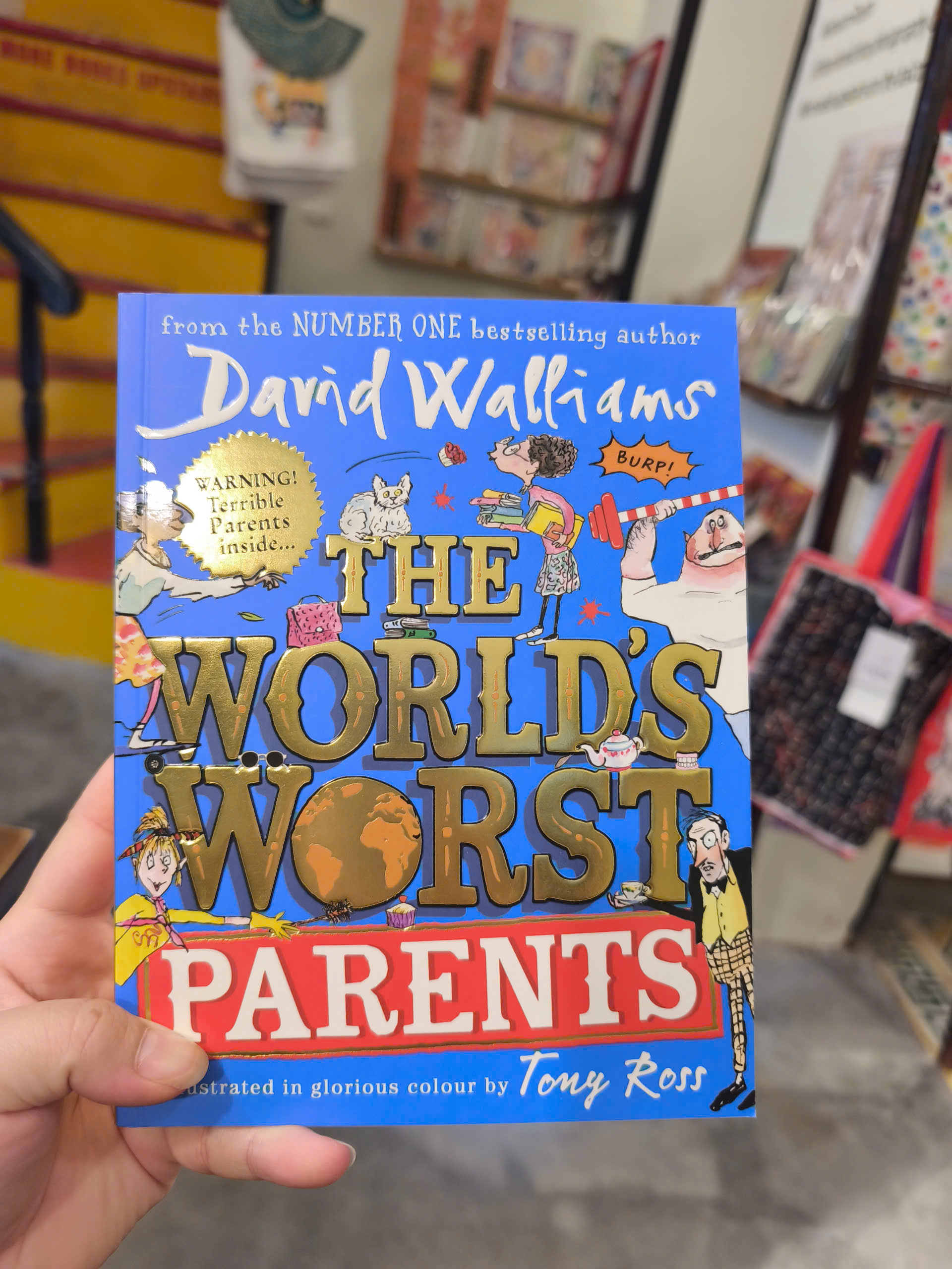 Sách - The World’s Worst Parents by David Walliams - Sách ngoại văn dành cho thiếu nhi