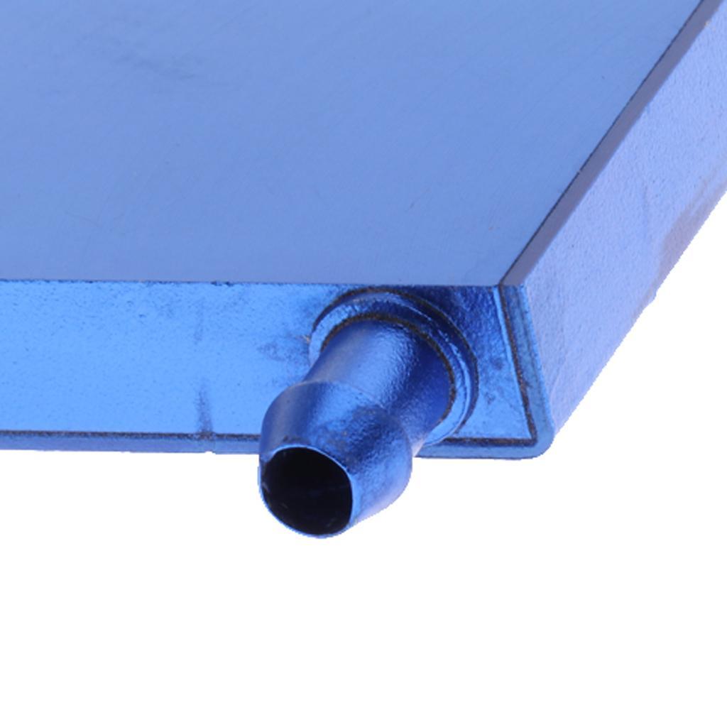 Aluminum Water Cooling Block for CPU Graphics Radiator Heatsink 40x80mm Wide