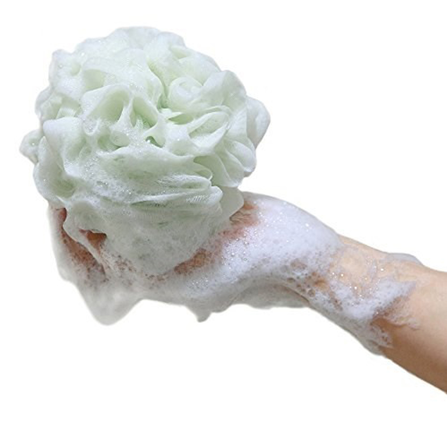 Bộ 2 Bông tắm mềm mịn, bảo vệ làn da nhạy cảm - Hàng Nội Địa Nhật