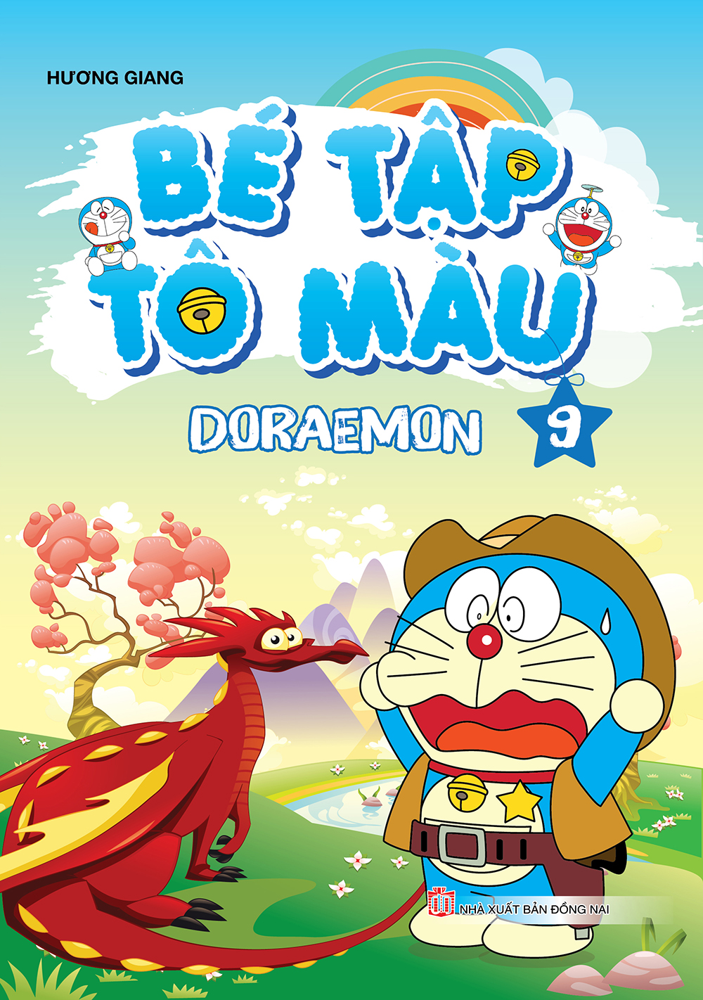 Combo Bé Tập Tô Màu Doraemon