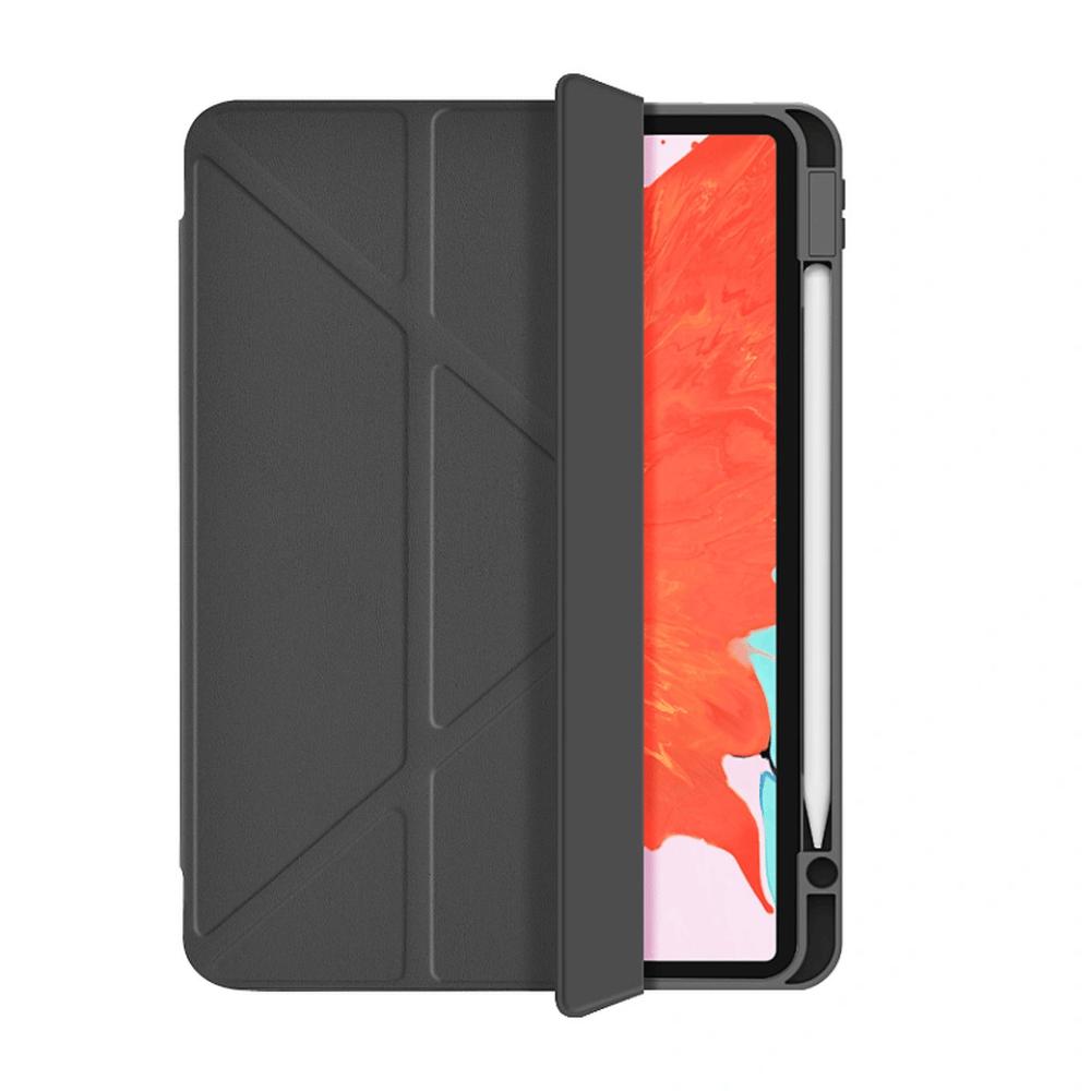 Bao Da cho iPad Pro 11 Inch M4 2024 Cao Cấp Xoay 360 WIWU Rotative Magnetic Case Tháo Rời Kèm Khe Bút Chống Sốc - Hàng chính hãng