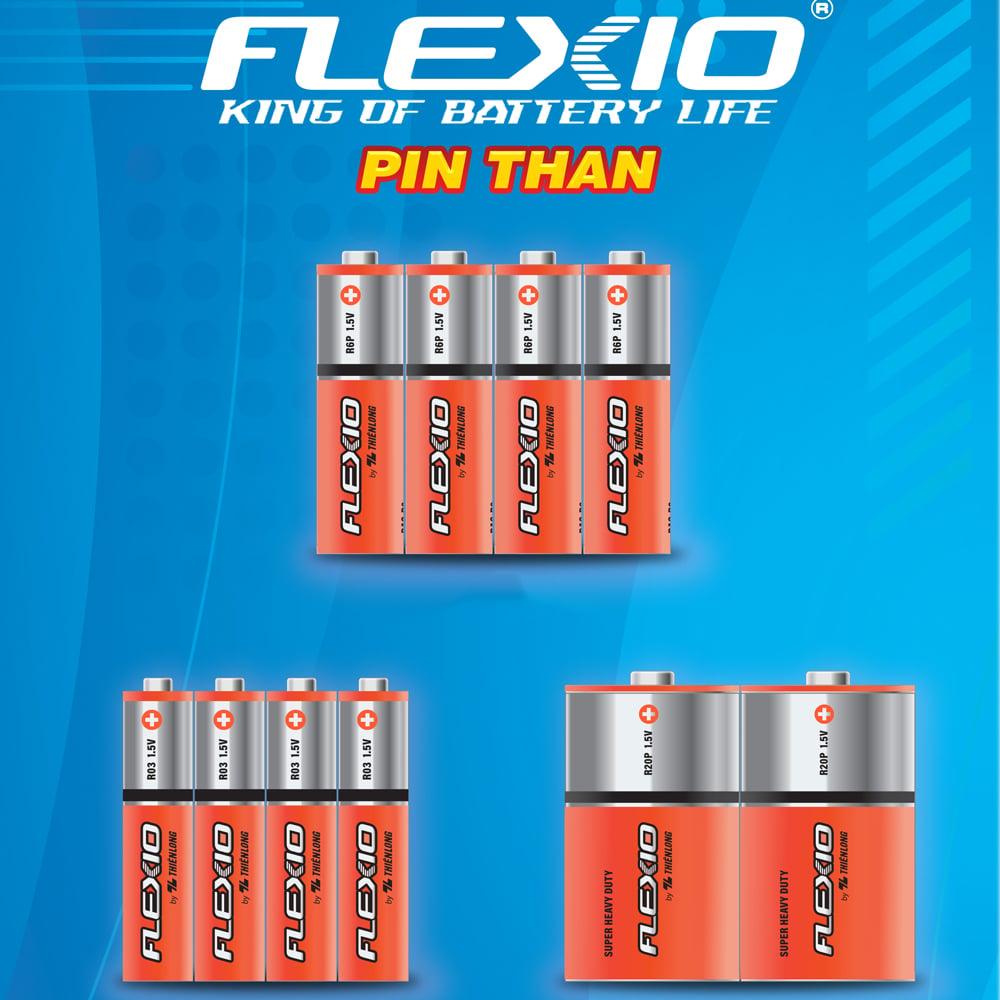 Pin AA Thiên Long Flexio BAC-R6/4