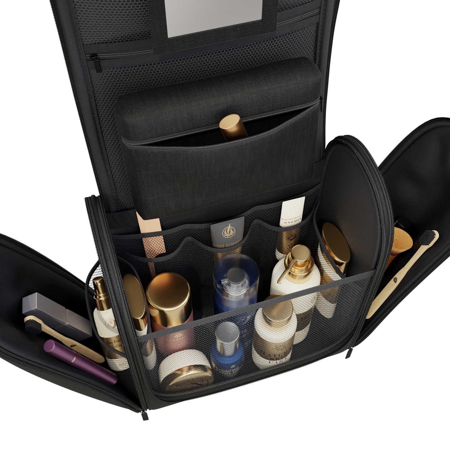 Túi Mỹ Phẩm Du Lịch Valindson Luxury- Đựng Đồ Cá Nhân UNISEX - Nhiều Ngăn Tiện Lợi