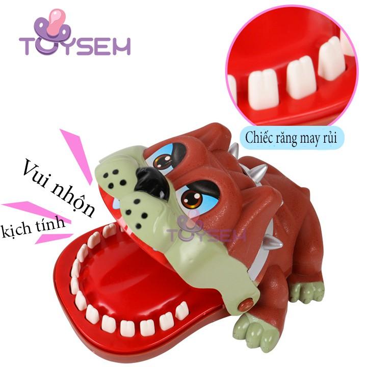Đồ chơi chó cắn tay Toysem cho trẻ em từ 3 tuổi trở lên rèn luyện tính nhanh nhẹn cho bé - Quà tặng sinh nhật cho bé