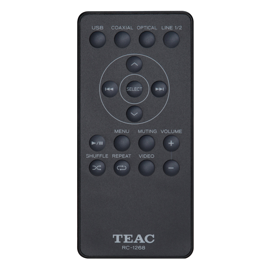 Amply TEAC A-H01E-B (60W) - Hàng Chính Hãng