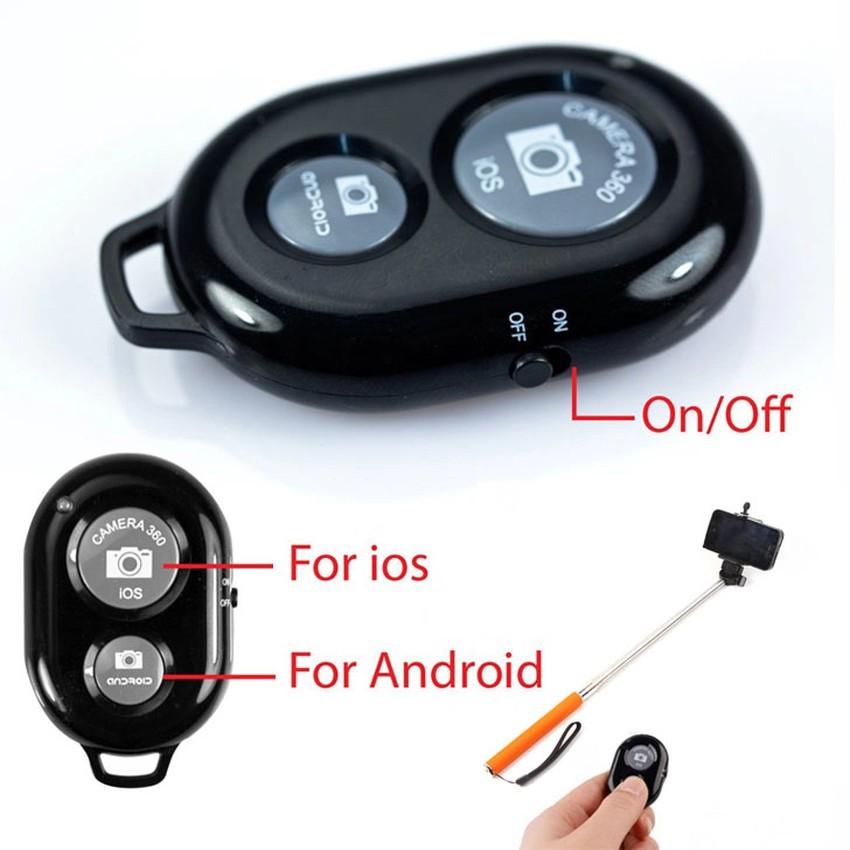 Nút remote chụp hình bluetooth - Đen bỏ sỉ