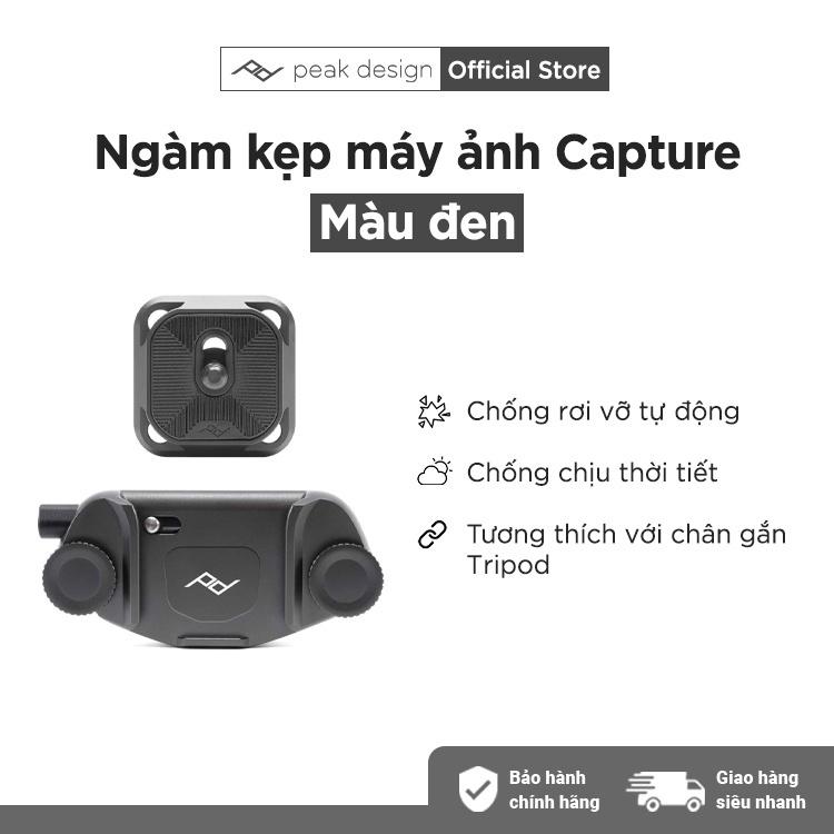 Ngàm Kẹp Máy Ảnh Peak Design Capture - Hàng Chính Hãng