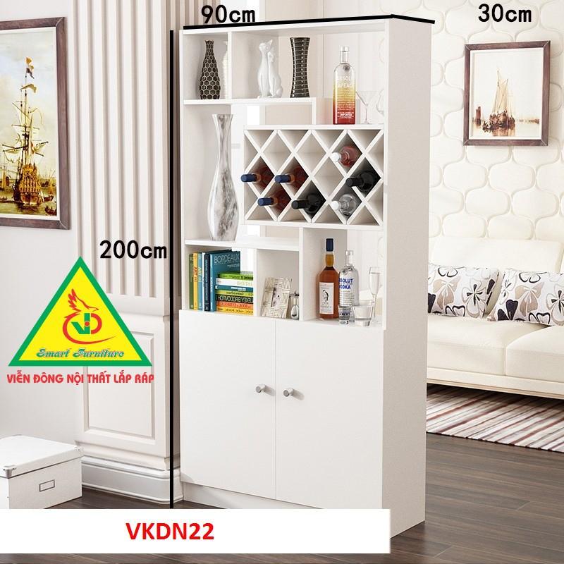 Kệ trang trí kiêm vách ngăn VKDN22