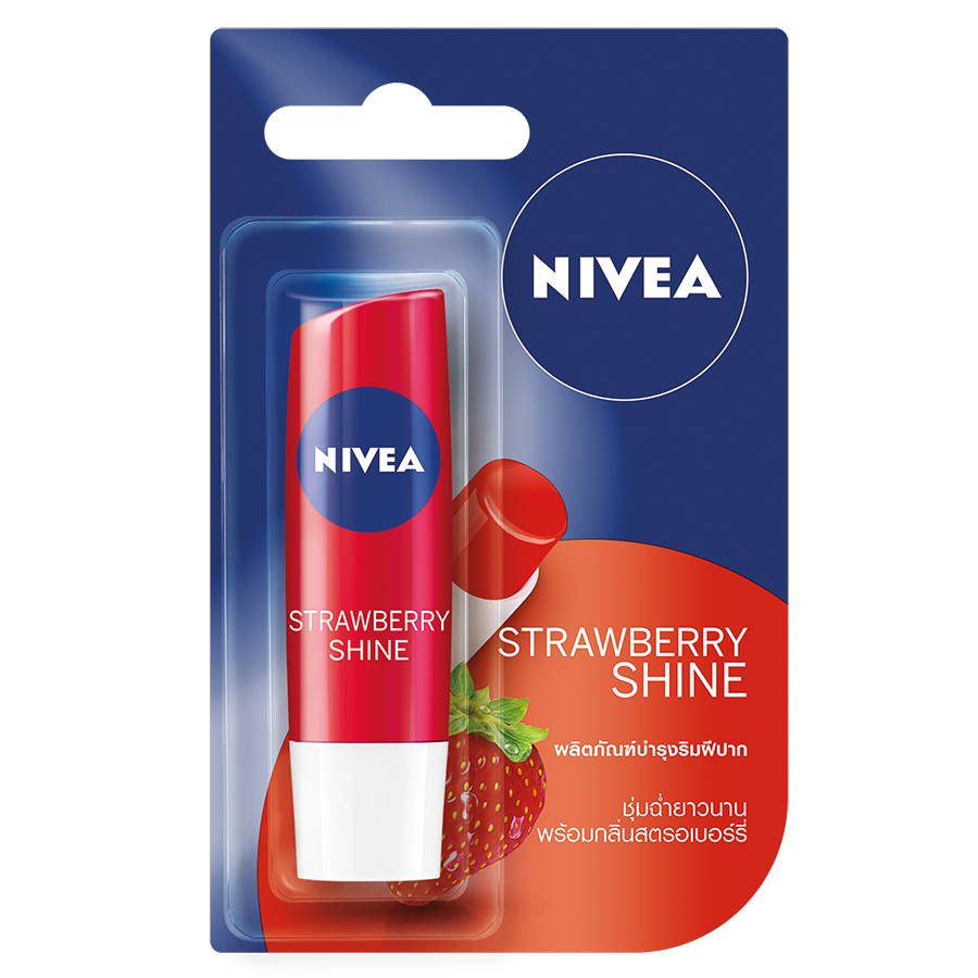 Son Dưỡng Nivea Mùi Dâu 4.8g - 85083