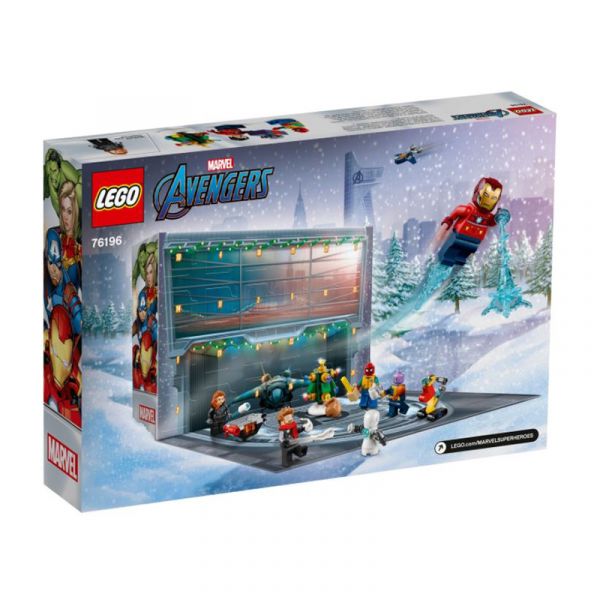 BỘ LẮP RÁP LEGO 76169 LỊCH GIÁNG SINH SUPERHEROES 2021