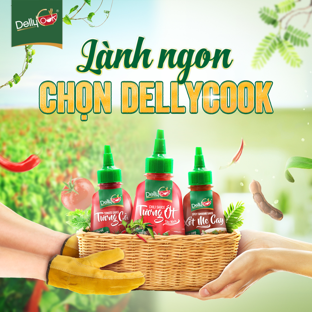 Xốt Me Cay DellyCook