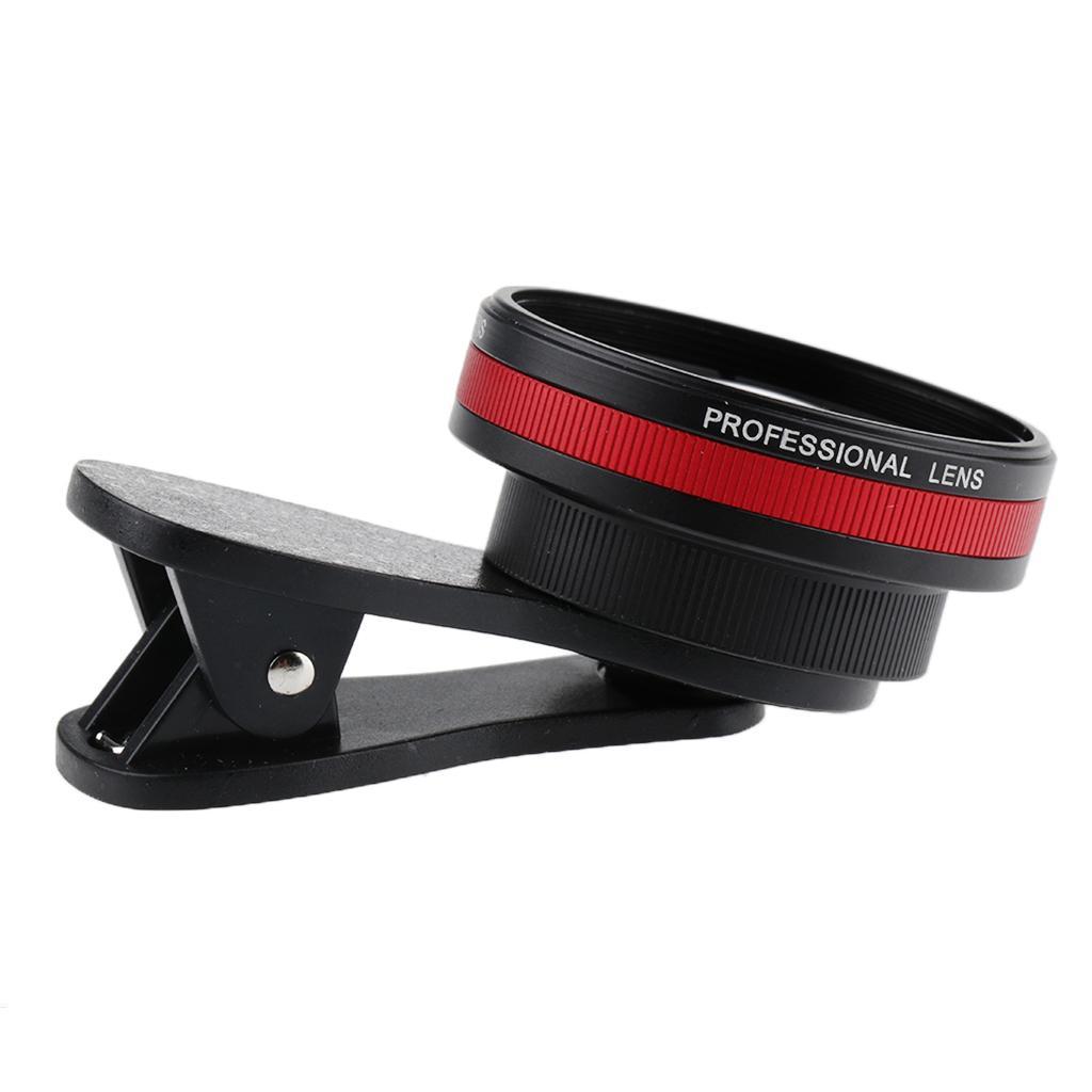 Optical Glass No Distortion 0.6X Wide-angle Lens Clip-on Phone