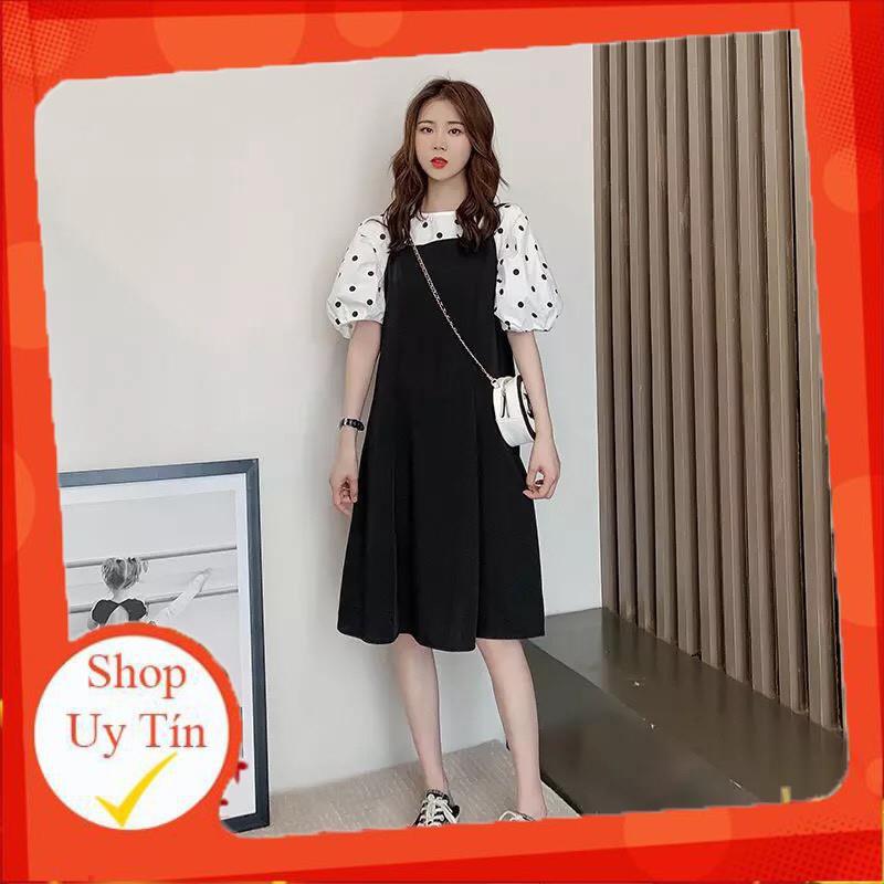 Đầm bầu thiết kế cao cấp chất lụa hàn siêu nhẹCam kết y hìnhthiết kế sang chẳng️free size 42~68kg