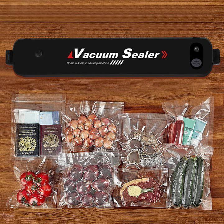 Máy Hút Chân Không Vacuum Selaer Hàn Miệng Túi Tặng Kèm 10 Túi
