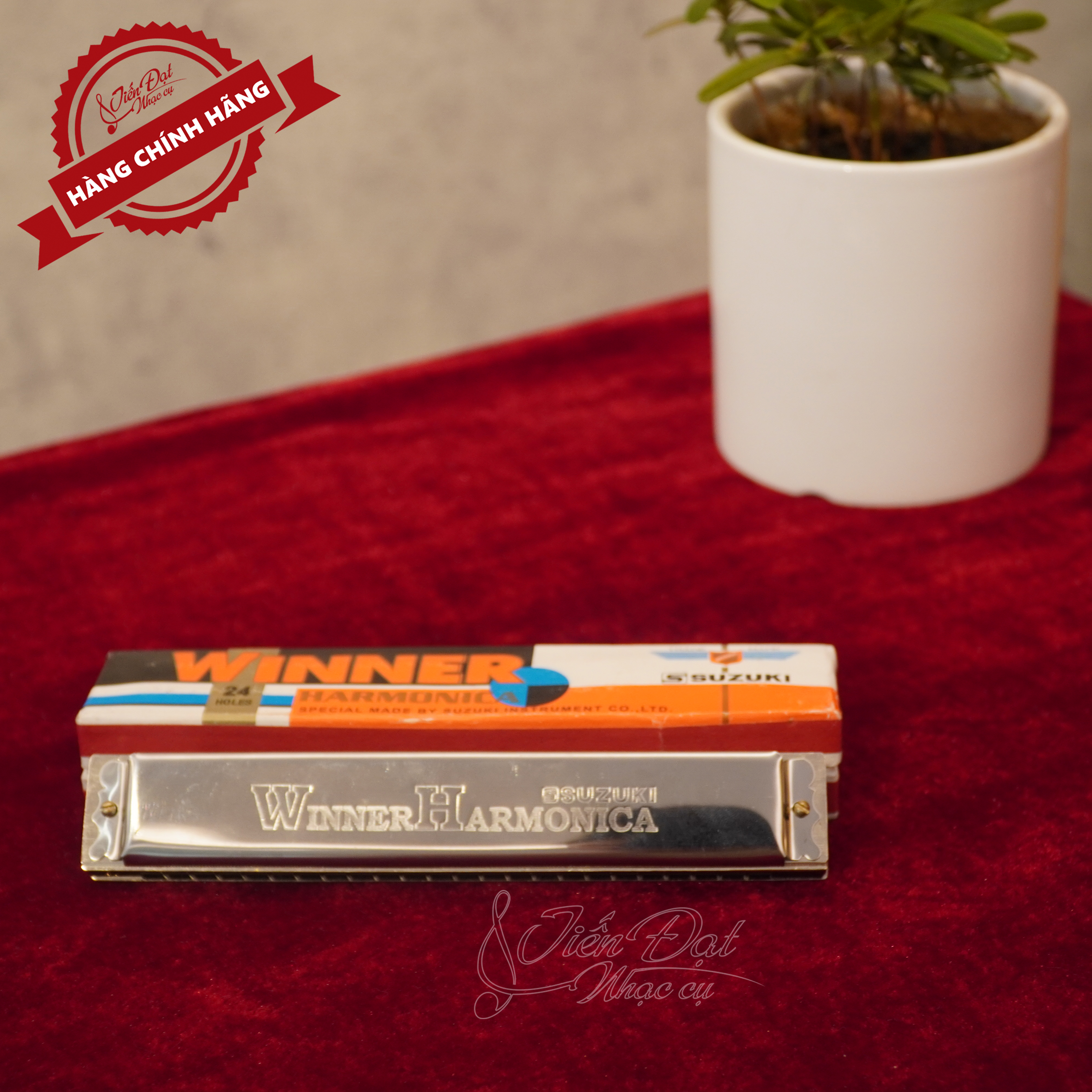 Kèn Harmonica Suzuki Winner 24 Lỗ