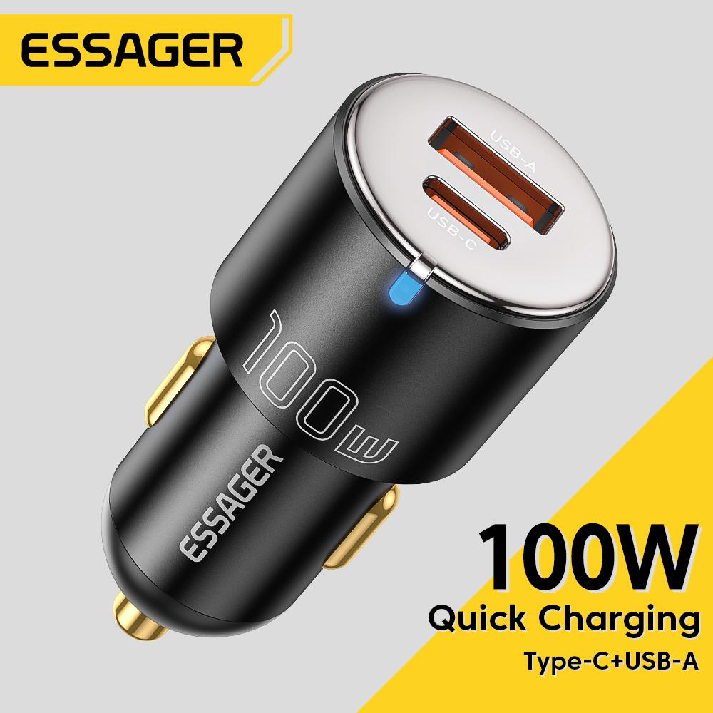 ESSAGER 100W USB Bộ sạc nhanh Sạc nhanh