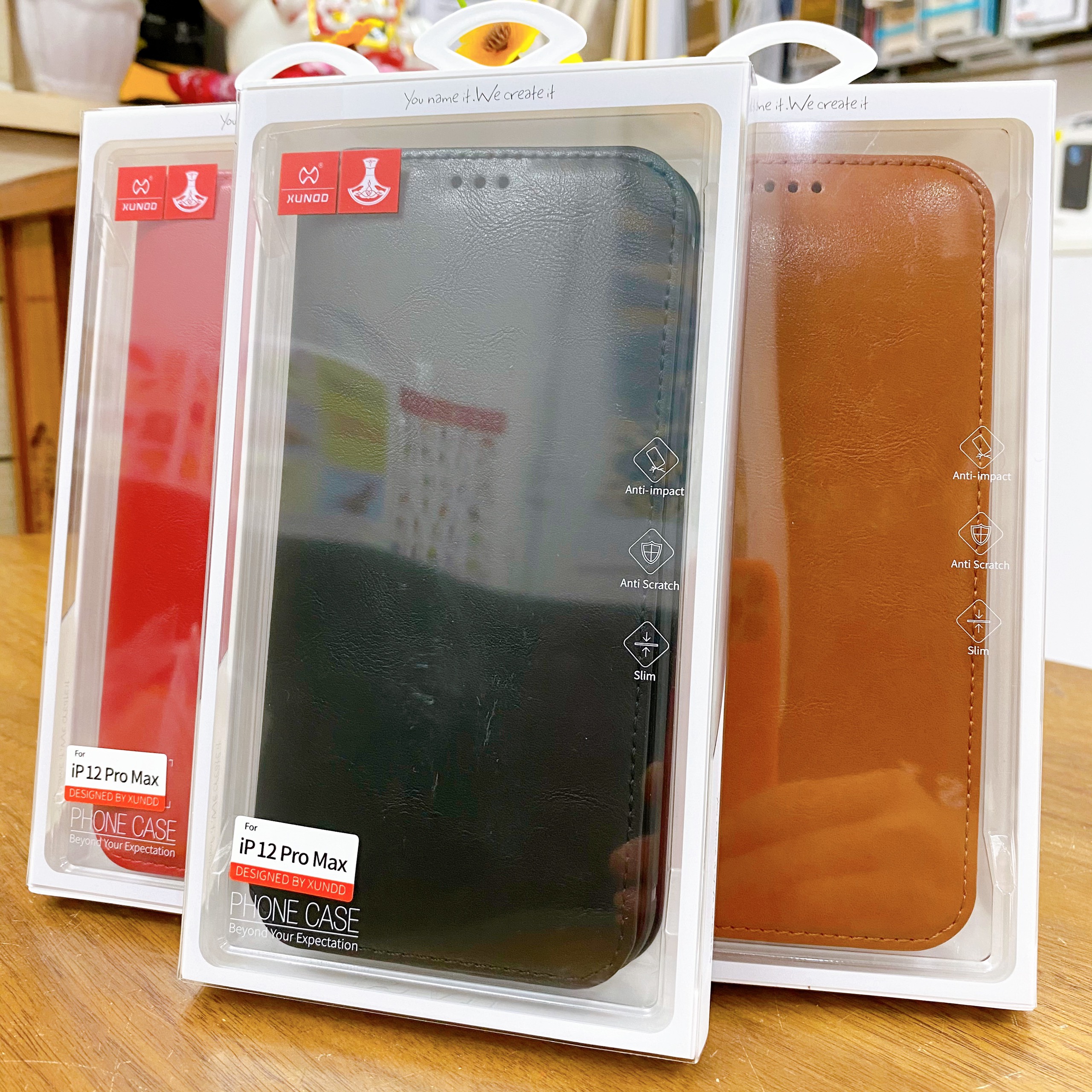 Bao da iPhone 12 Pro Max XUNDD - Hàng chính hãng