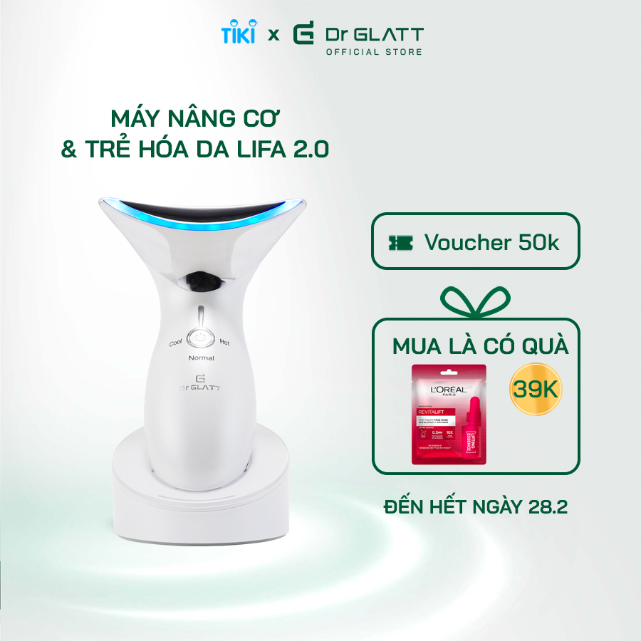 Máy nâng cơ và trẻ hóa da LIFA 2.0, hàng chính hãng Dr Glatt, thương hiệu Đức