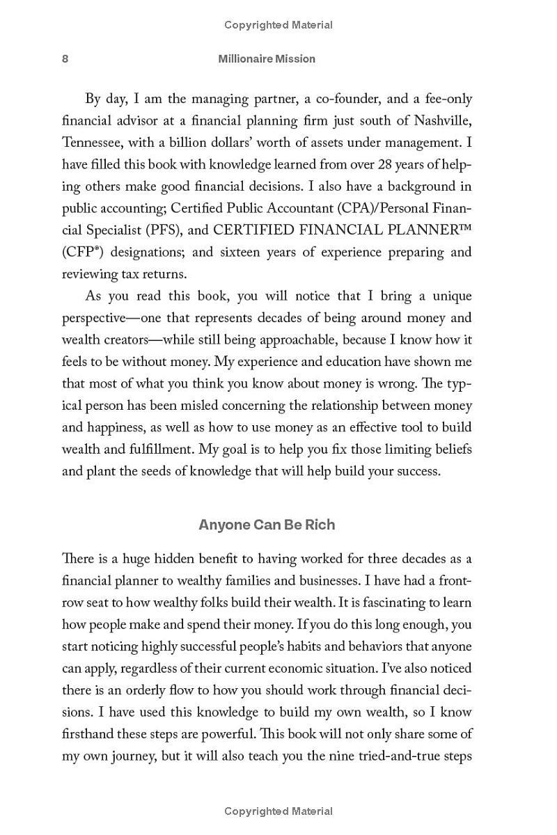 Sách ngoại văn: Millionaire Mission