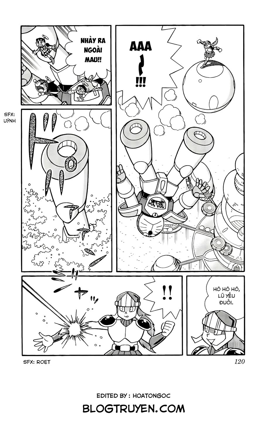 doraemon - nobita và những hiệp sĩ không gian chapter 5 21