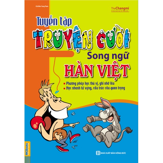 Sách - Tuyển Tập Truyện Cười Song Ngữ Hàn Việt - Vui Học Tiếng Hàn - MC
