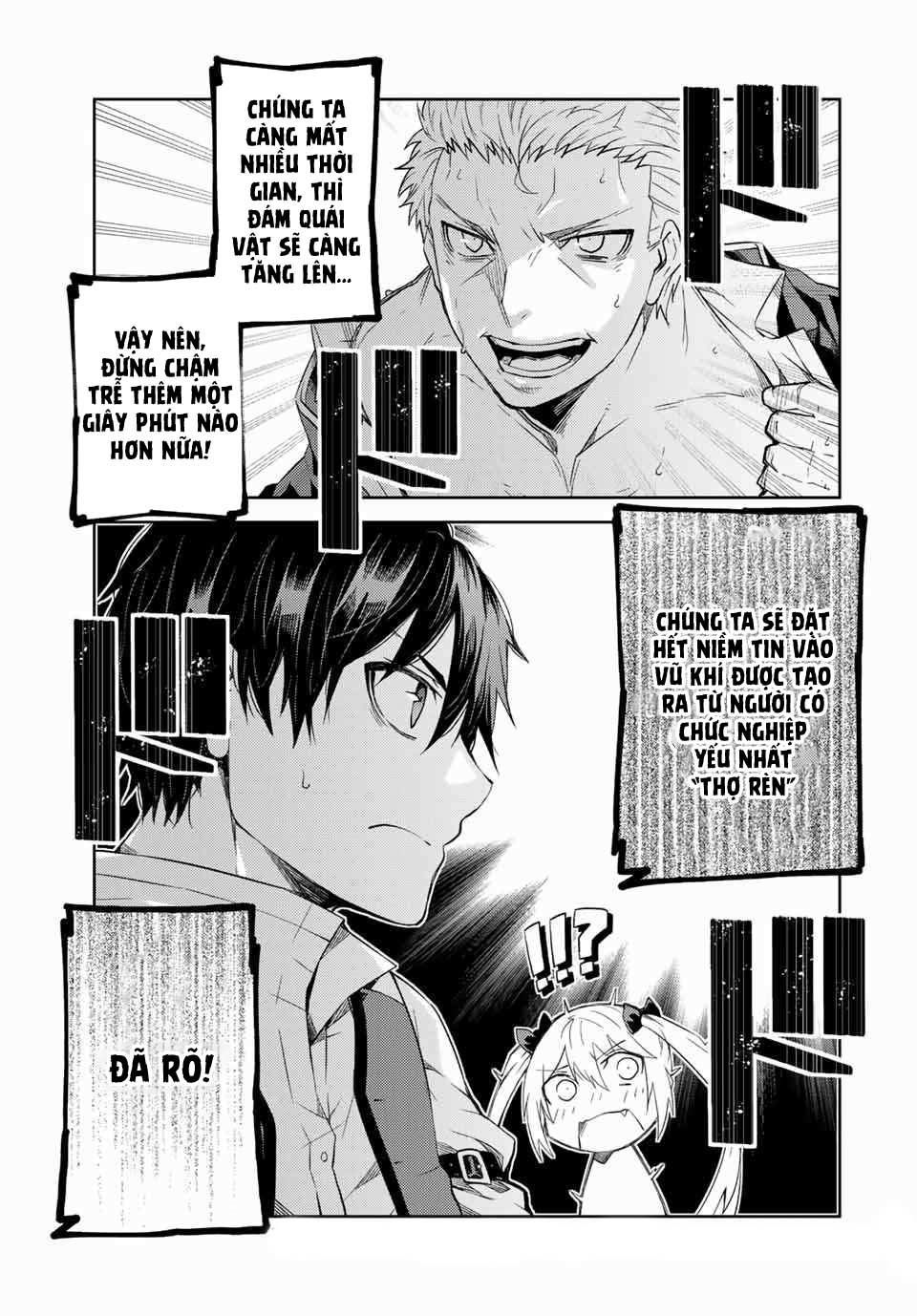 từ chức nghiệp yếu nhất trở thành "thợ rèn" mạnh nhất chapter 50 11