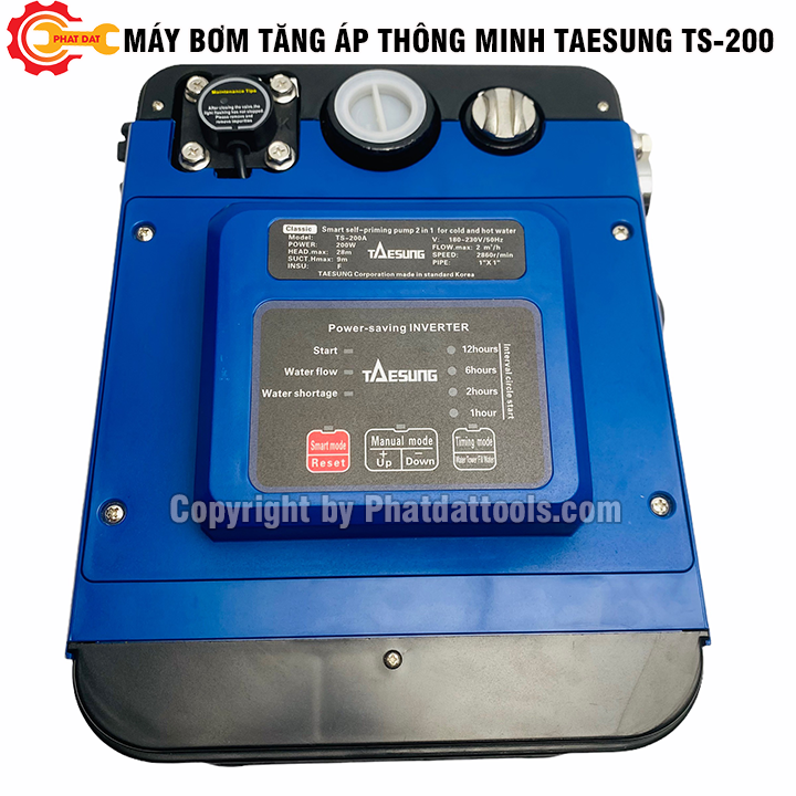 Máy Bơm Tăng Áp Tự Động Thông Minh TAESUNG TS-200A-2 trong 1