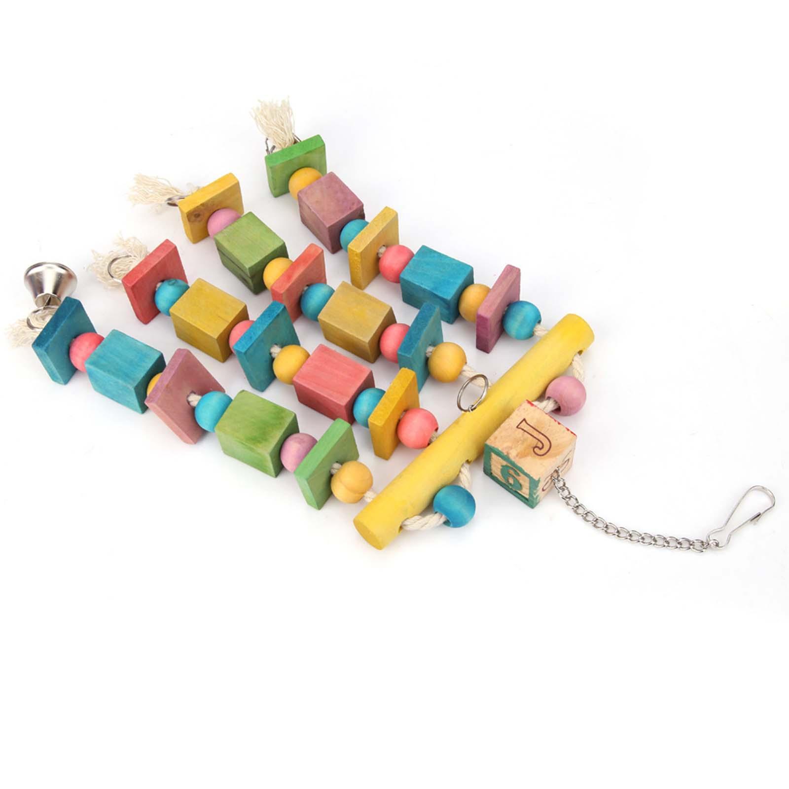 Wooden Hamster Chinchilla Rabbit Tearing Toy Parakeets Chew Bird Chewing Toy