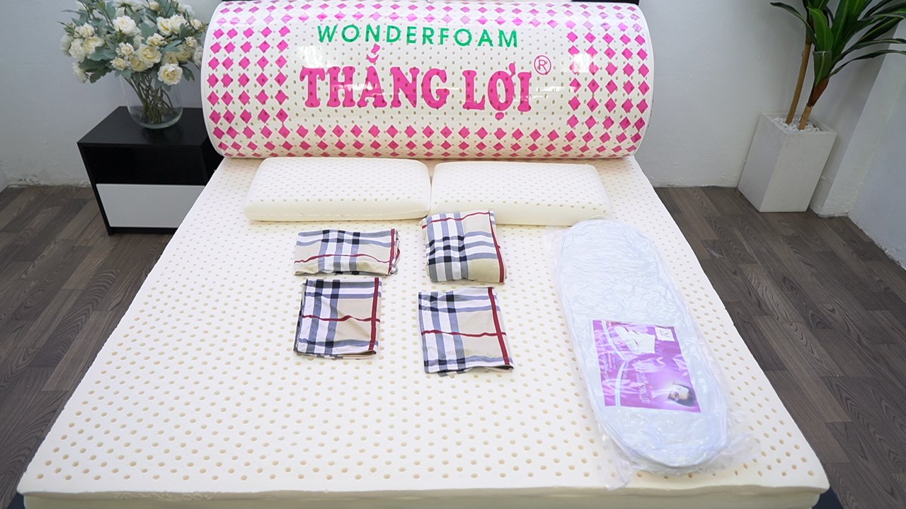 Nệm cao su TL Wonder foam phẳng Tundo