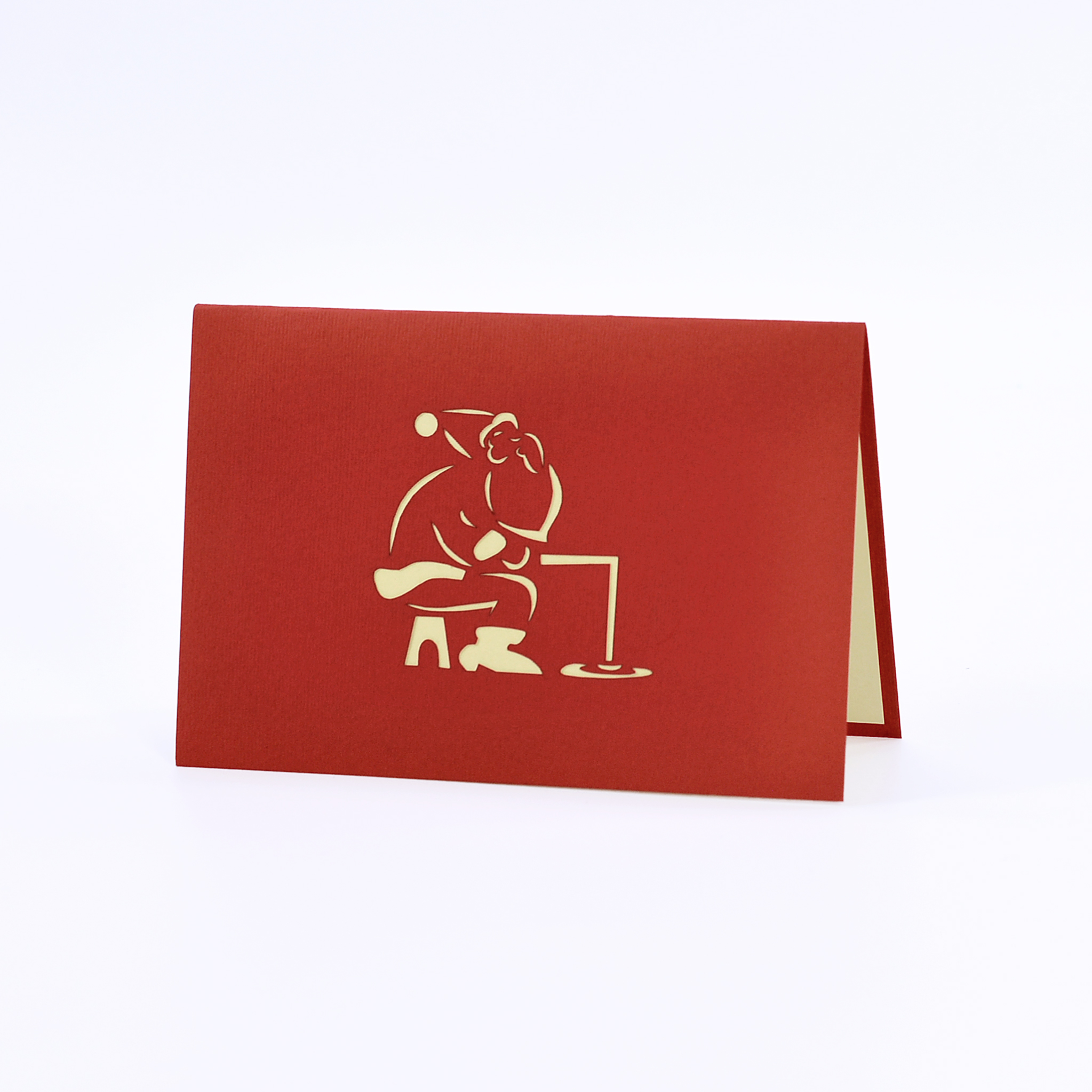 Thiệp 3D handmade
Santa Clause go Fishing- Ông già noel đi câu cá cùng chú tuần lộc size 10x15cm CN099