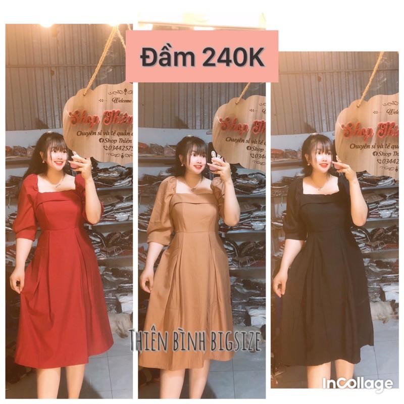 ĐẦM CỔ U DÁNG DÀI BIGSIZE