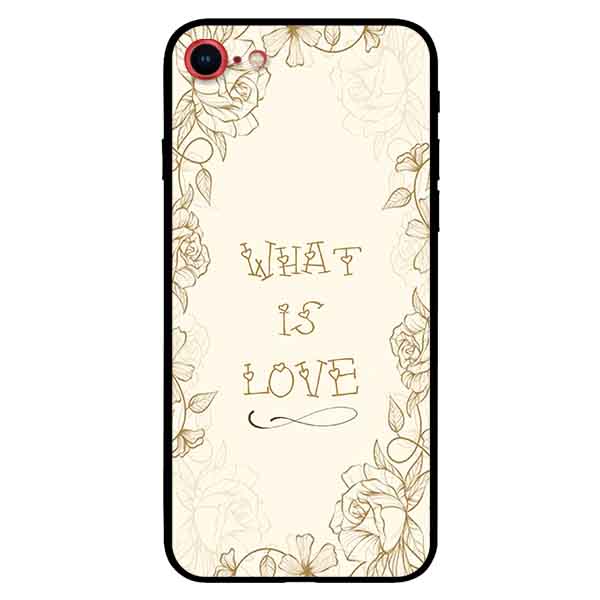 Ốp lưng in cho Iphone 7/ 8 Mẫu What Is Love