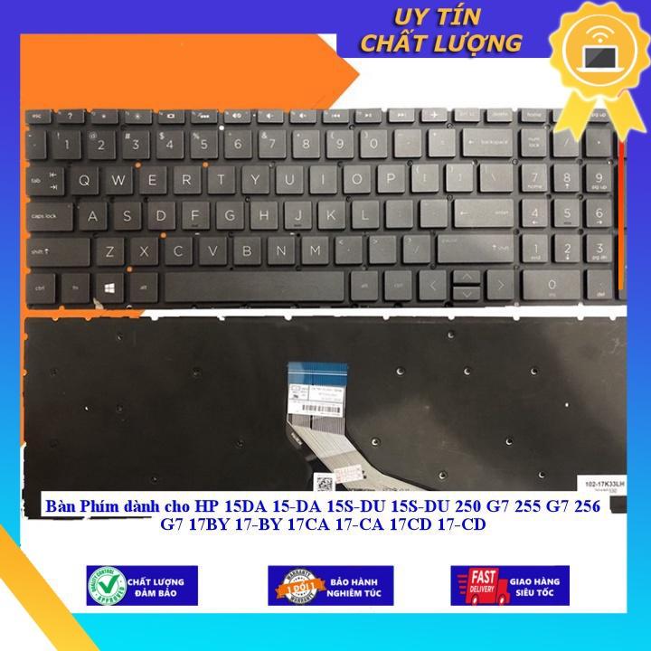 Bàn Phím dùng cho HP 15DA 15-DA 15S-DU 15S-DU 250 G7 255 G7 256 G7 17BY 17-BY 17CA 17-CA 17CD 17-CD - Hàng chính hãng - MÀU BẠC MIKEY1180