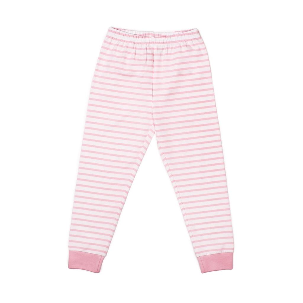 Bộ dài tay chui đầu cotton quần kẻ