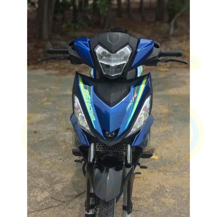 Tem rời xe winner 150 xanh đen