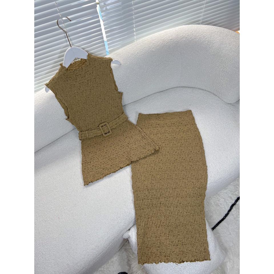 Set nhúm kèm belt Wabisabi N1301 freesize