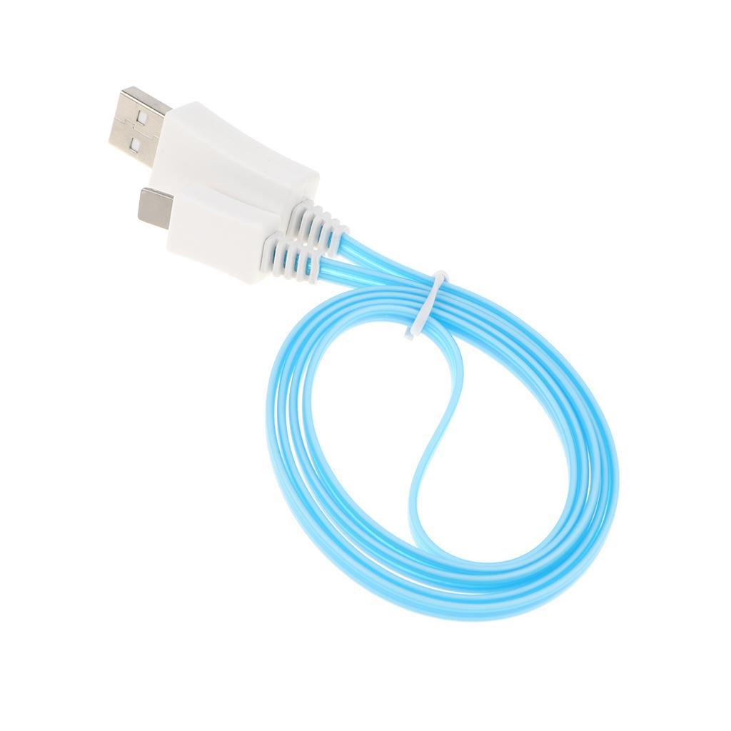 Fashion LED Light Charger Data Cable Charging Cord for  Devices