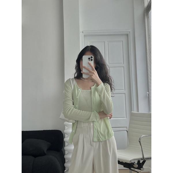 Set áo khoác mỏng kèm 2 dây