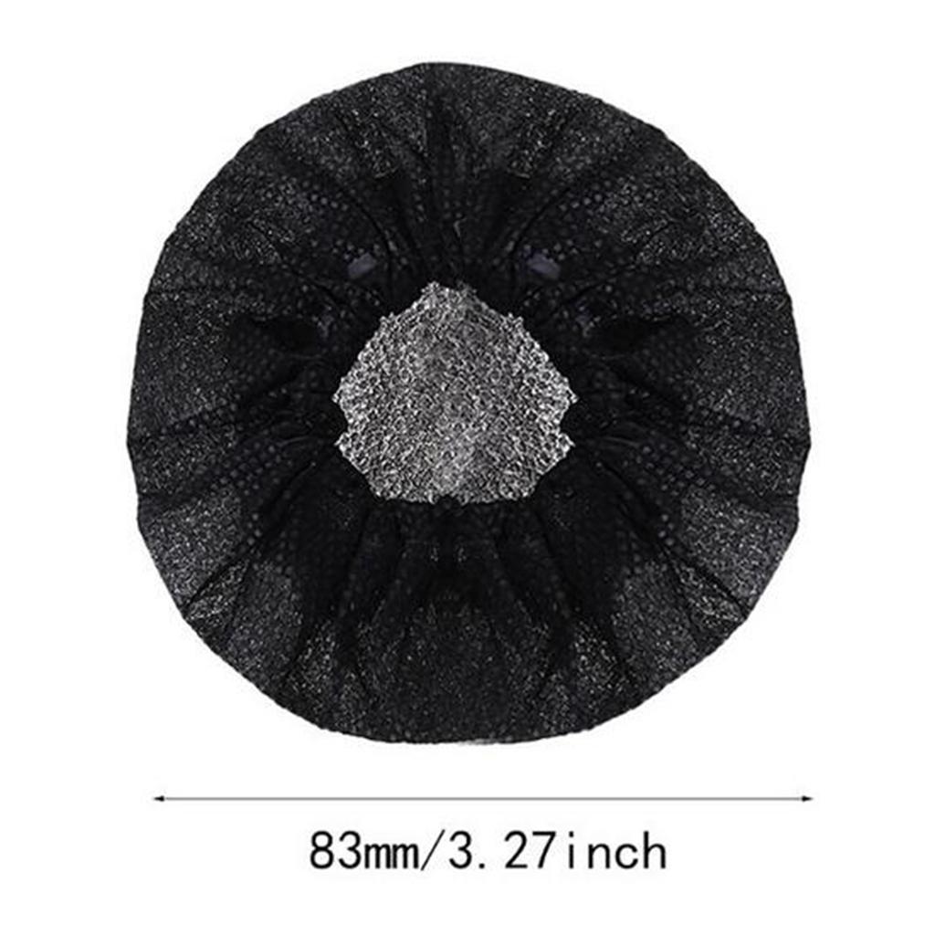 400 / Pack Disposable Microphone Cover Handheld Microphone Covers Black White