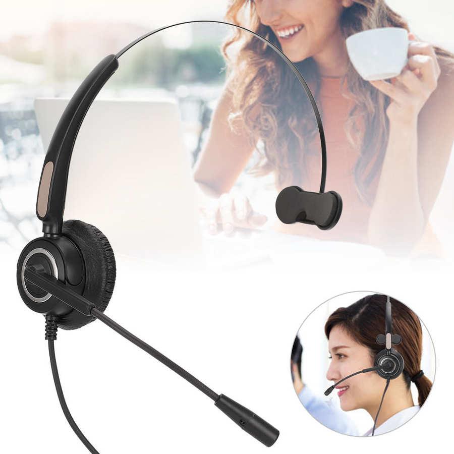 3.5Mm H500 Gọi Trung Tâm Dịch Vụ Tai Nghe Điện Thoại Giao Thông Tai Nghe Chụp Tai Khách Hàng Giao Tiếp Nóng 360 Độ Tai Nghe Máy Tính
