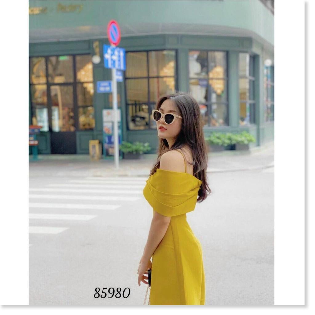 ĐẦM XÒE DỰ TIỆC NỮ CỔ CỘT NƠ SIÊU XINH SANG TÔN DÁNG CHO CÁC CHỊ EM THỜI TRANG LANO STORE