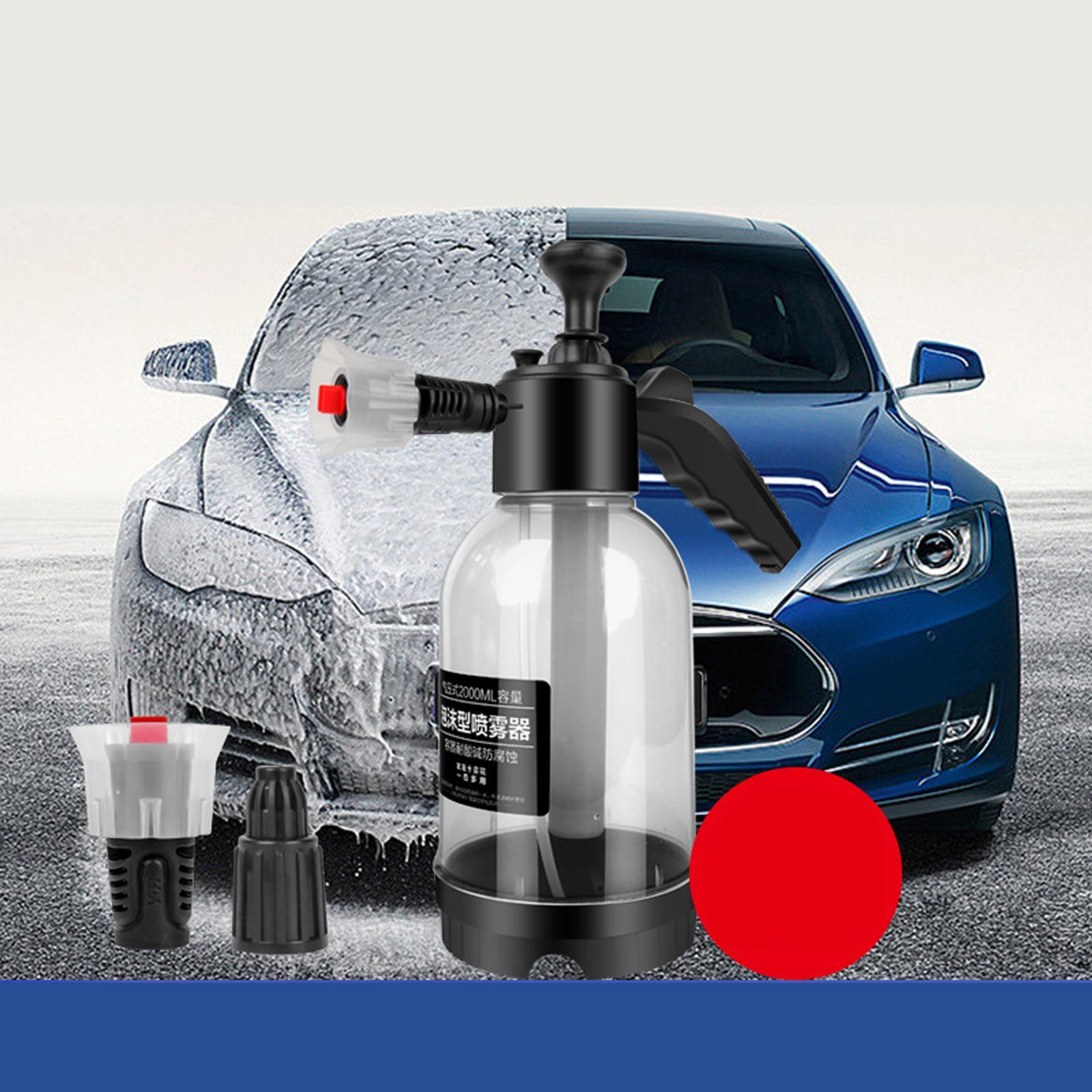 Hand Pressure Sprayer 2L Auto Cleaning Equipment for Car Indoor Garden Lawn Outdoor